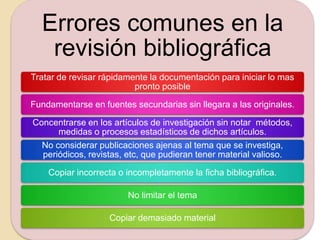 Documentacion Incorrecta fundamentos teoricos | PPTX