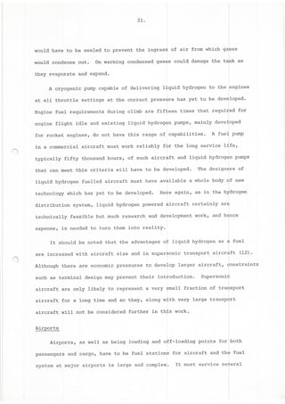 Hydrogen: A Future Aviation Fuel?