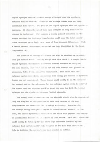 Hydrogen: A Future Aviation Fuel?