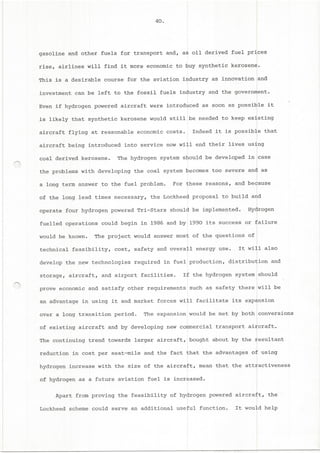 Hydrogen: A Future Aviation Fuel?