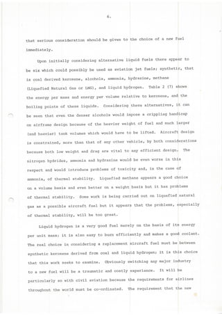 Hydrogen: A Future Aviation Fuel?