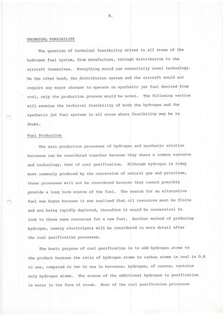 Hydrogen: A Future Aviation Fuel?