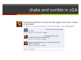 shake and rumble in 2GA
