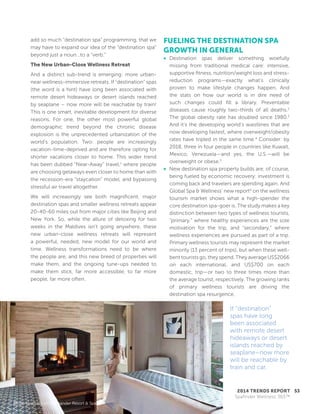 Spafinder Example Spafinder Wellness 365 2014 Trends Report | PDF