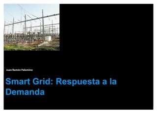 Juan Ramón Palomino
Smart Grid: Respuesta a la
Demanda
La transformación digital del negocio eléctrico
 