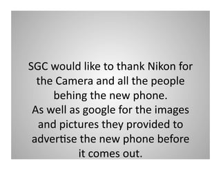 Sg Phone Powerpoint
