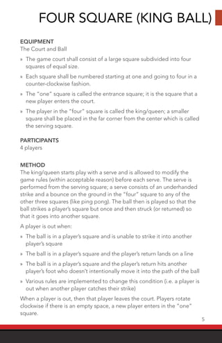 Street Games USA Rules Book | PDF