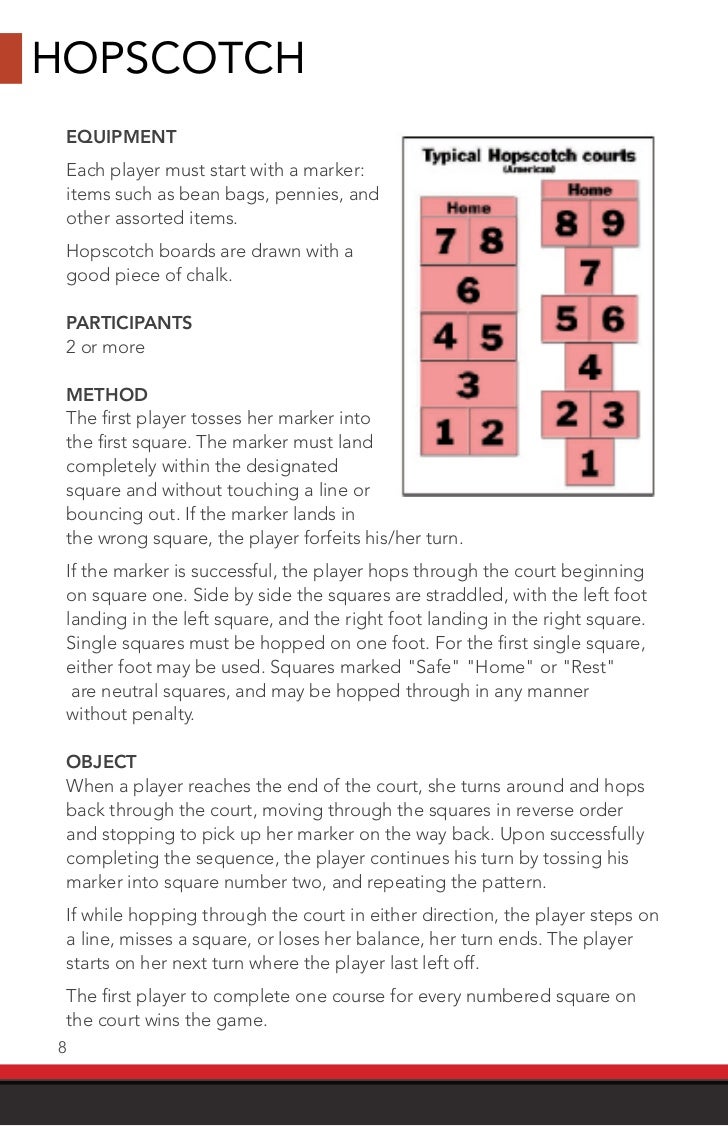 street games usa rules book