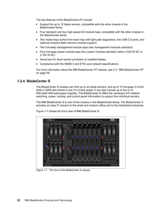 IBM BladeCenter Products and Technology | PDF