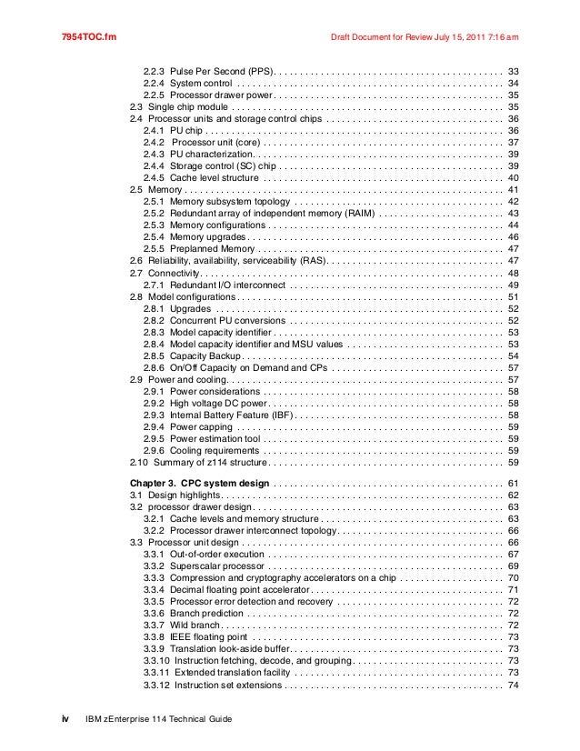 IBM zEnterprise 114 Technical Guide