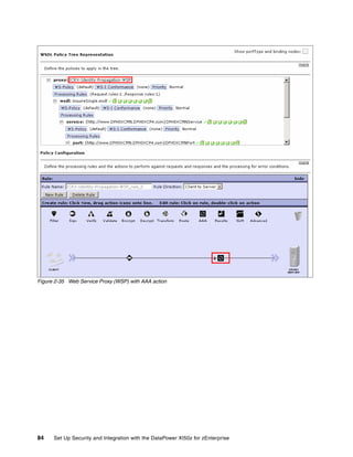 Figure 2-35 Web Service Proxy (WSP) with AAA action




84    Set Up Security and Integration with the DataPower XI50z for zEnterprise
 