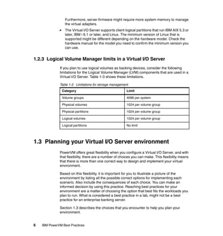 IBM PowerVM Best Practices | PDF