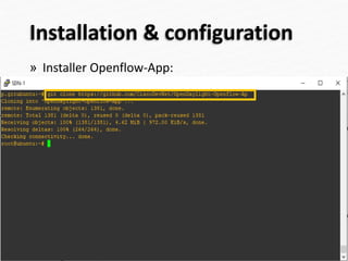 Installation & configuration
» Installer Openflow-App:
42
 