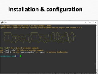 Installation & configuration
46
 