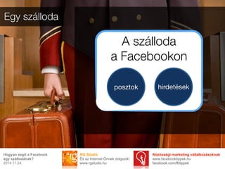 Hogyan segíthet a Facebook a szállodáknak?