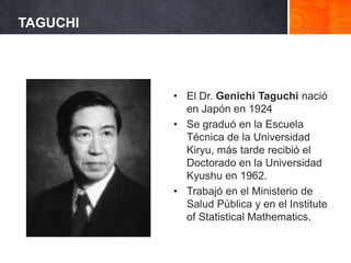 Sga gurus, taguchi | PDF
