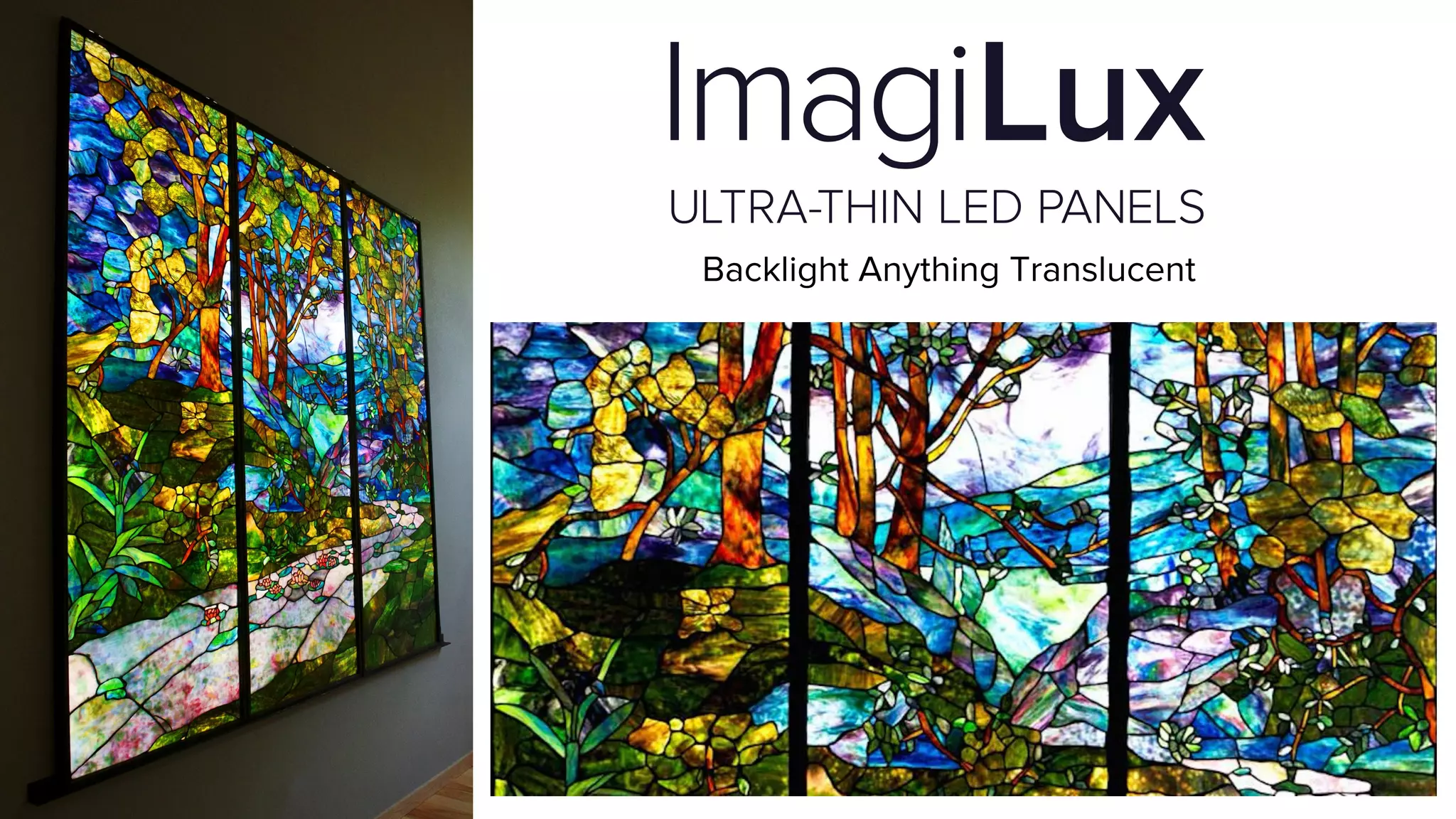 ImagiLux LED Light Panels: The Ideal Source for Illuminating Stained ...