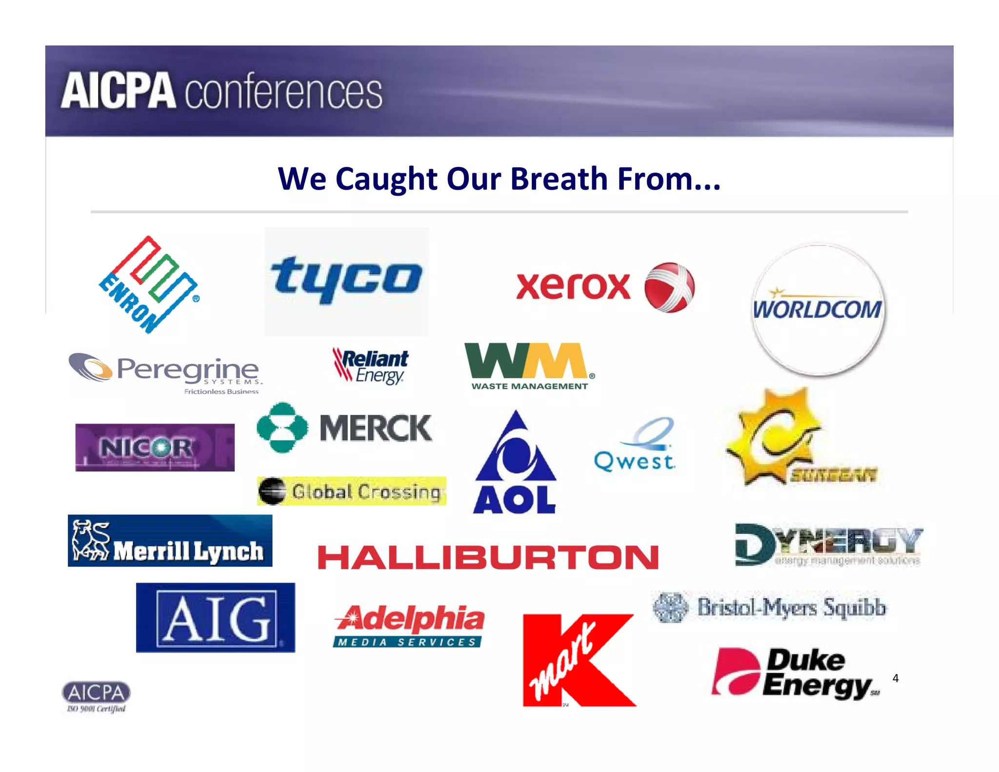 We Caught Our Breath From...




                               4
 