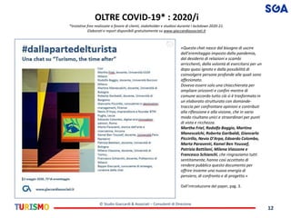 © Studio Giaccardi & Associati – Consulenti di Direzione
12
OLTRE COVID-19* : 2020/i
«Questa chat nasce dal bisogno di usc...