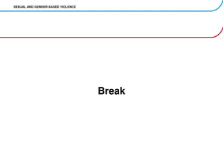 sexual and gender based violence presentaion | PPT