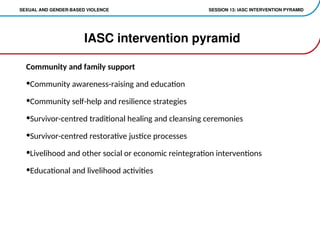 sexual and gender based violence presentaion | PPT