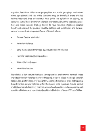 Sexual and Gender Based Violence | PDF