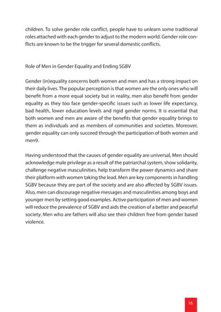 Sexual and Gender Based Violence | PDF