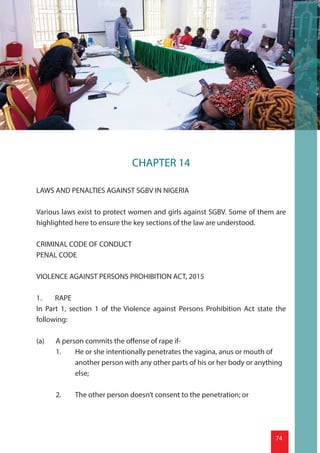 Sexual and Gender Based Violence | PDF