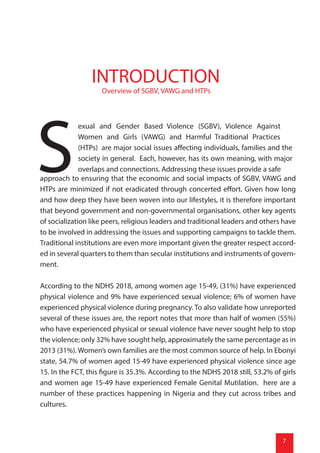 Sexual and Gender Based Violence | PDF