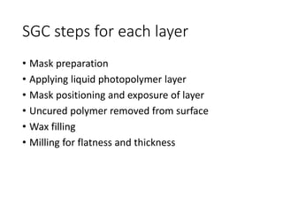 Solid Ground Curing (SGC): High-Speed Photopolymer 3D Printing Process ...