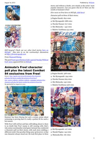 Weekly Poll: Manga - Forums 
