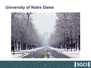 University of Notre Dame
3
 