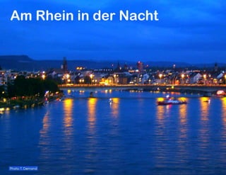Am Rhein in der Nacht
 