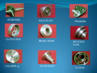 STUB AXEL
BEVEL GEAR
TRUNION
MULTIPLE
GEAR
CALLIBER 115
CLUTCH BOX
BACK PLATE
FILTER BODY
FLANGE
 