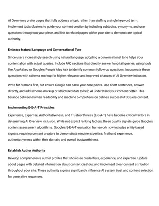 SGE Era SEO_ How to Optimize Content for Google's AI Overviews Without ...