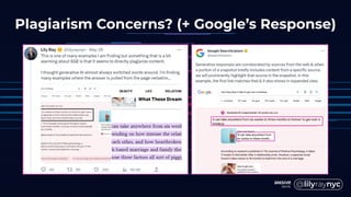 Plagiarism Concerns? (+ Google’s Response)
 