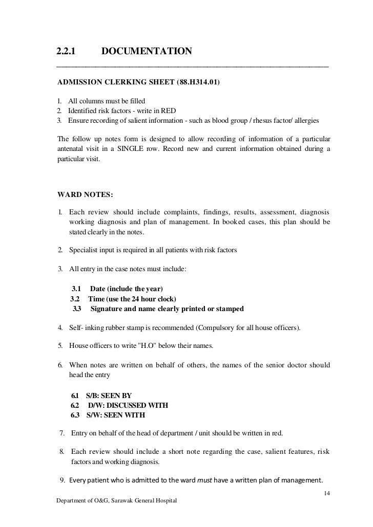 SGH Labour Ward Manual 2012