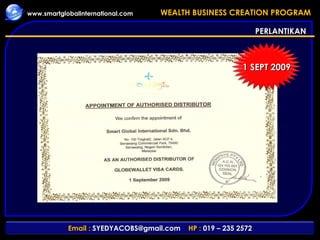 PERLANTIKAN 1 SEPT 2009 