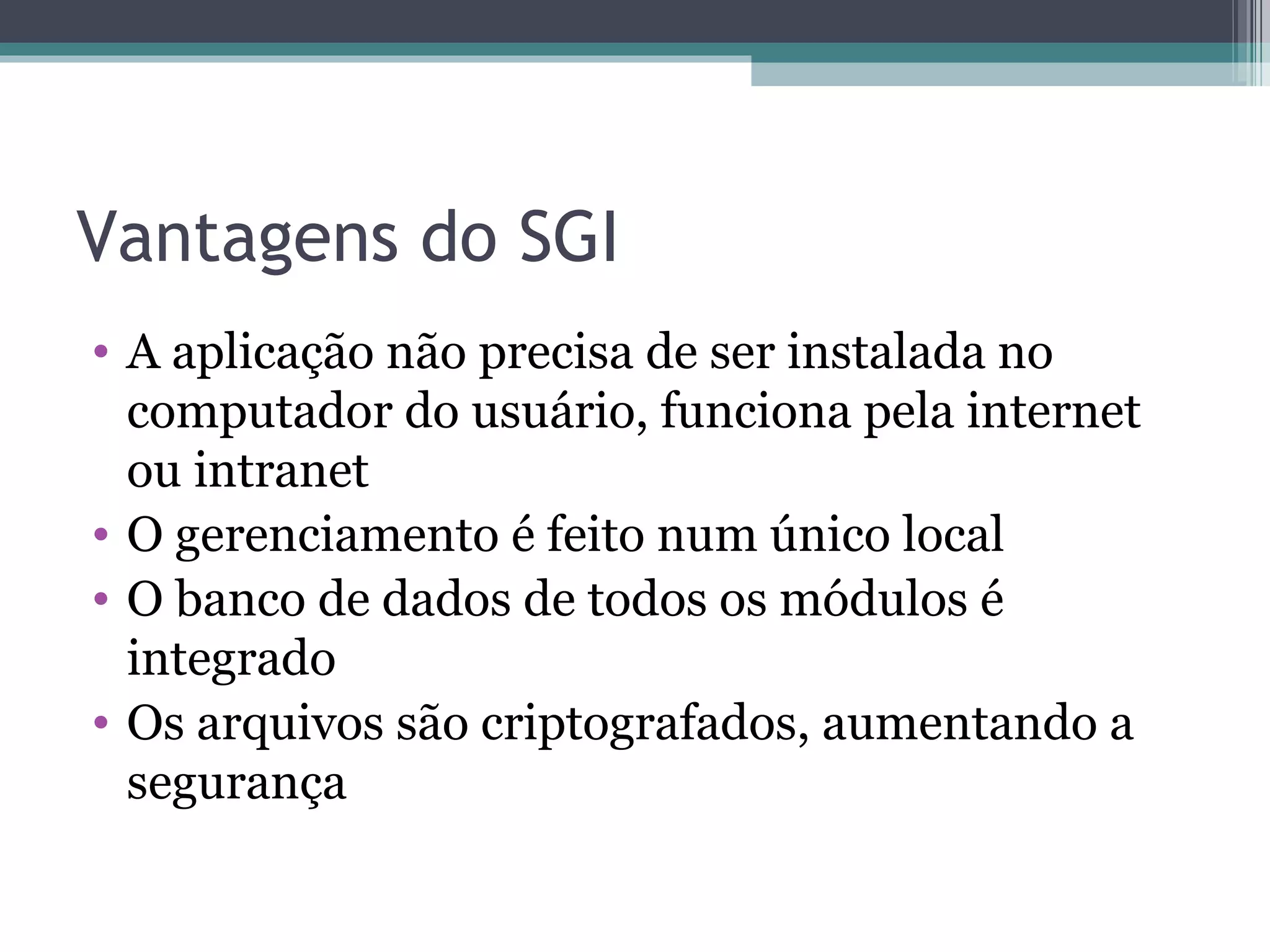 SGI - Sistema de gestão integrado | PPT