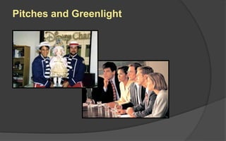 Pitches and Greenlight
 