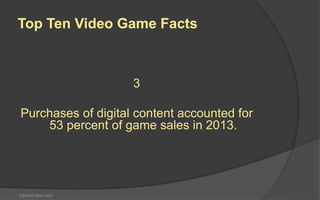 10 Trends Affecting Gaming In 2017
1. Virtual Reality Headsets Will Find Consumers
 
