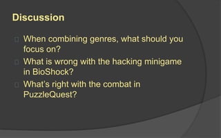 Core Game Elements
 Player Format
 Objectives
 Procedures
 Rules
 Resources
 Theme (for some games)
 