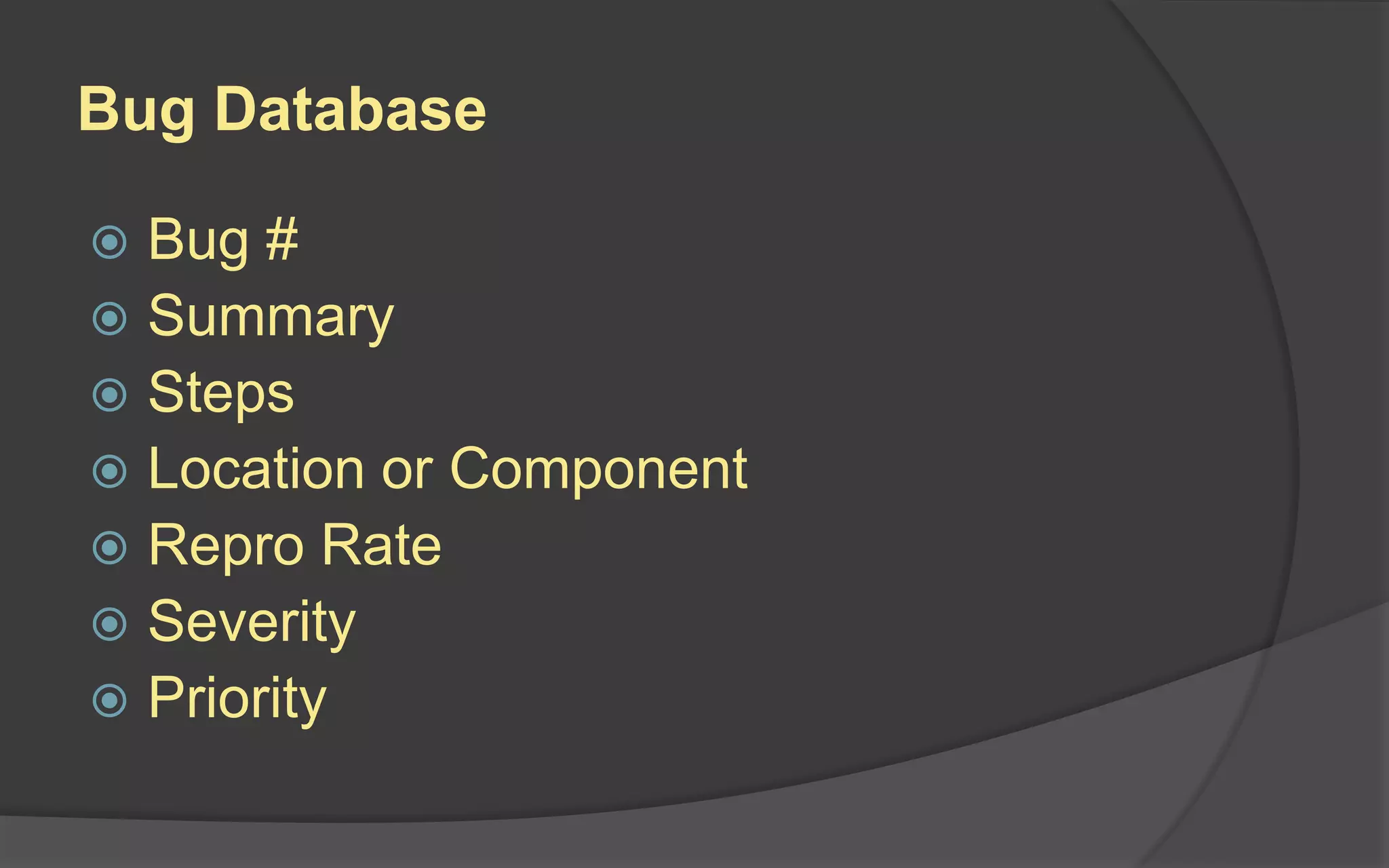 Stakeholder
A person, group, organization, or system who affects or
can be affected by an organization's actions. They
have a vested interest in the project.
Stakeholders may have different levels of involvement
in a project. Some may be merely contribute, while
others are more committed.
 