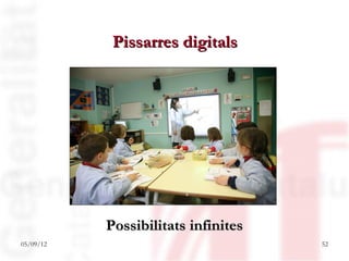 Pissarres digitals




           Possibilitats infinites
05/09/12                             52
 