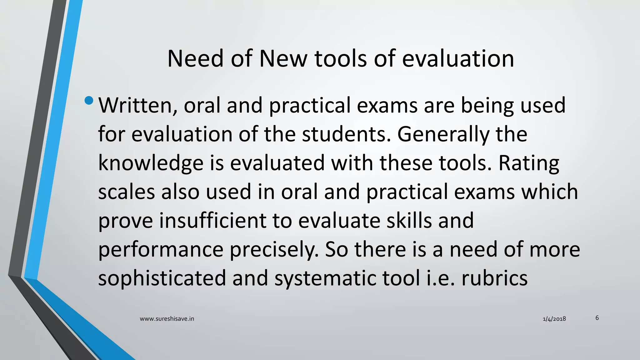 Basics of Rubrics | PPTX