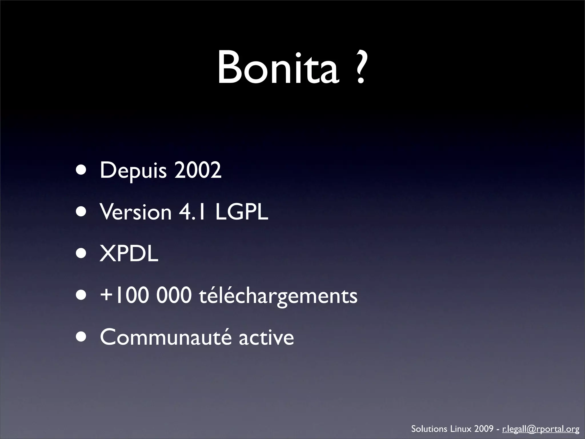 Génération d'applications web avec Bonita