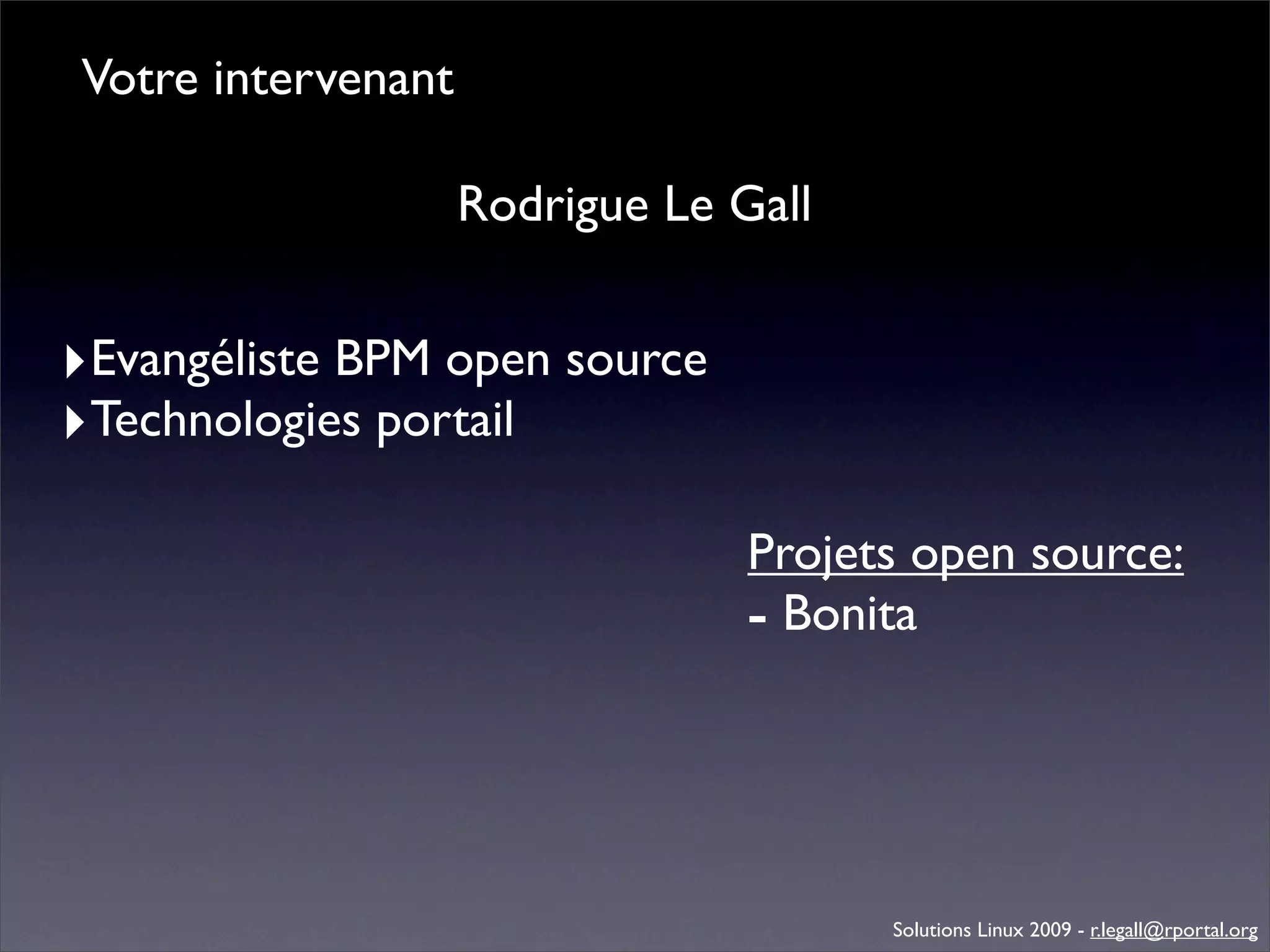 Génération d'applications web avec Bonita
