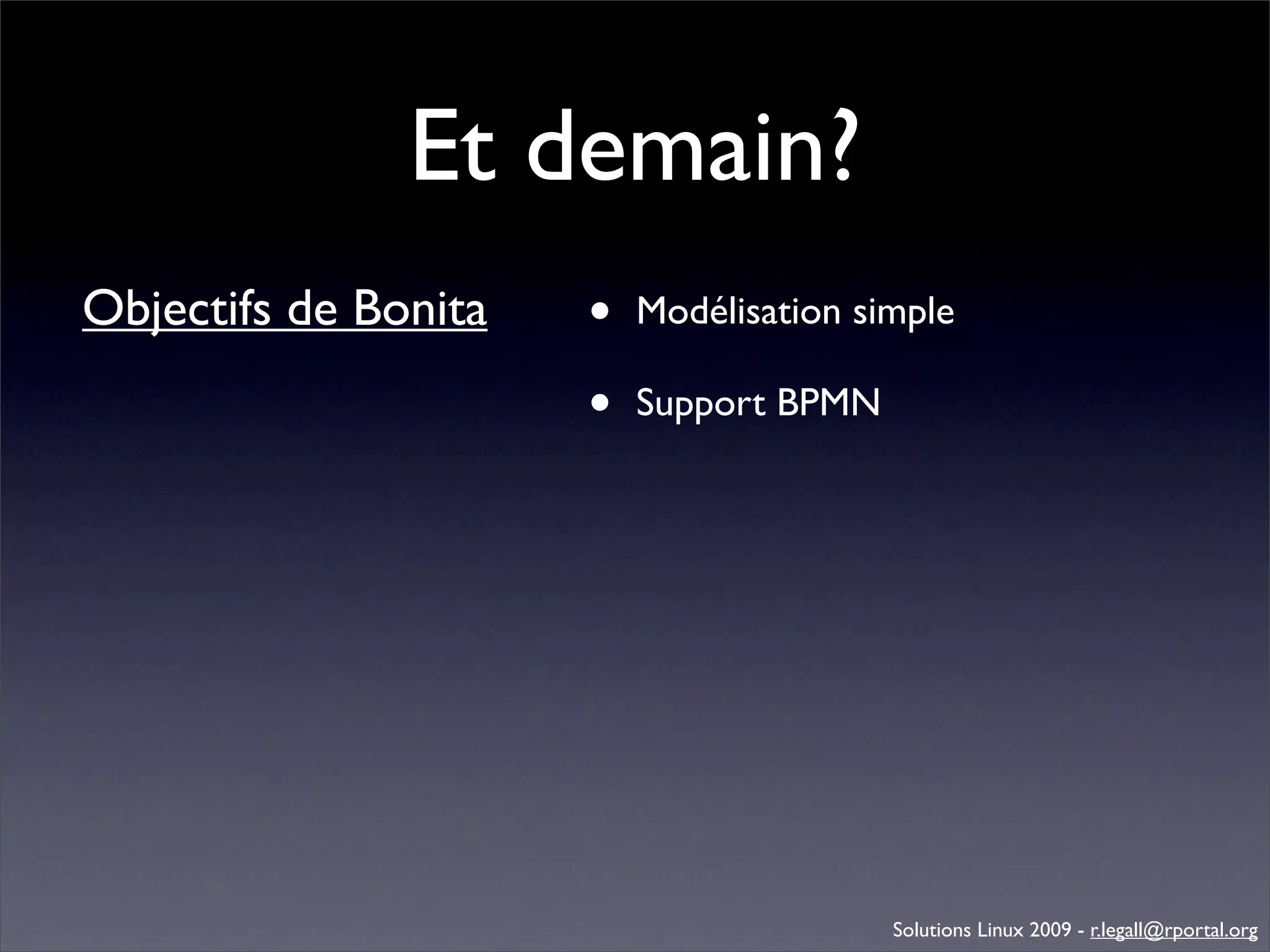 Génération d'applications web avec Bonita