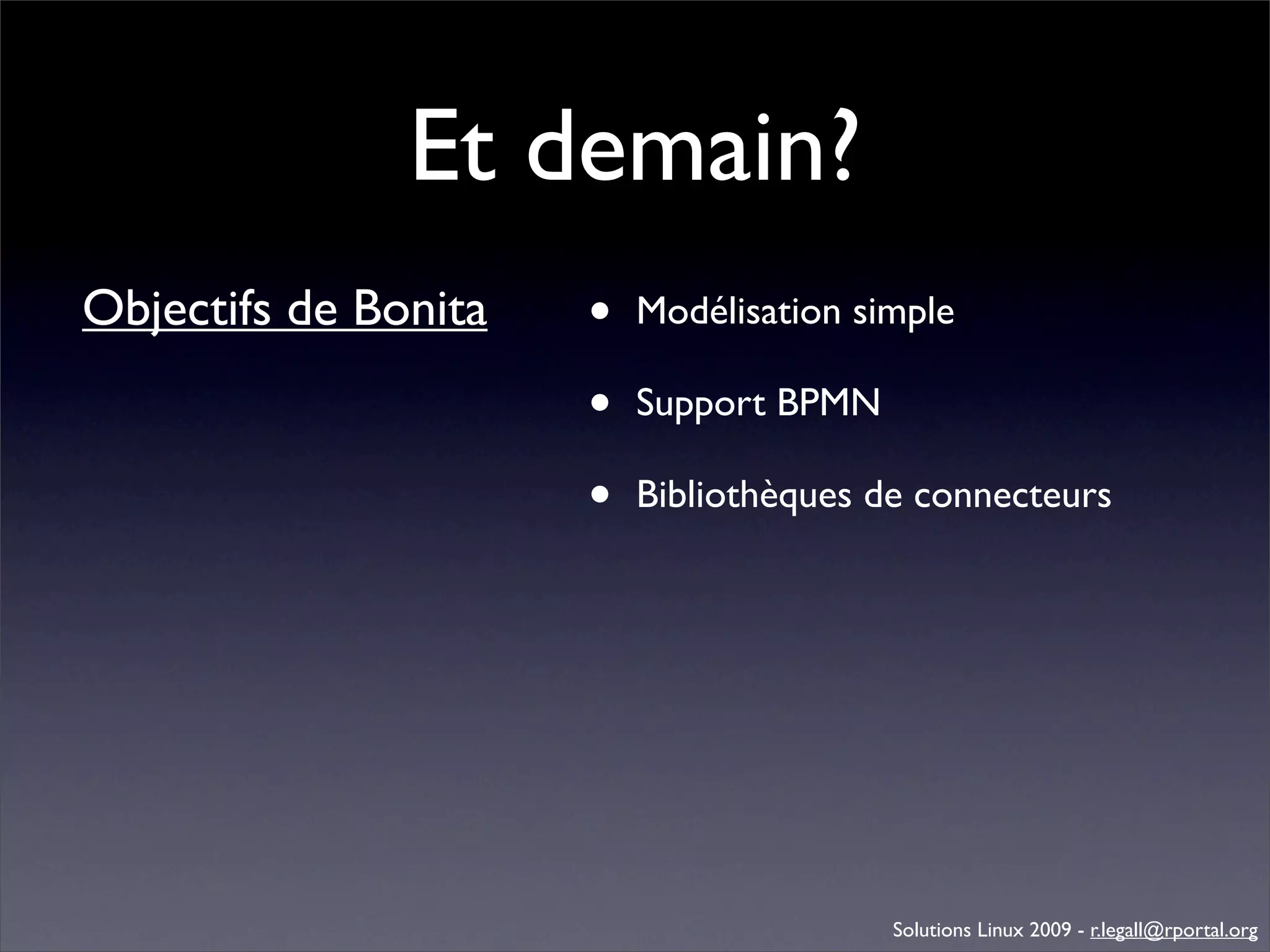 Génération d'applications web avec Bonita