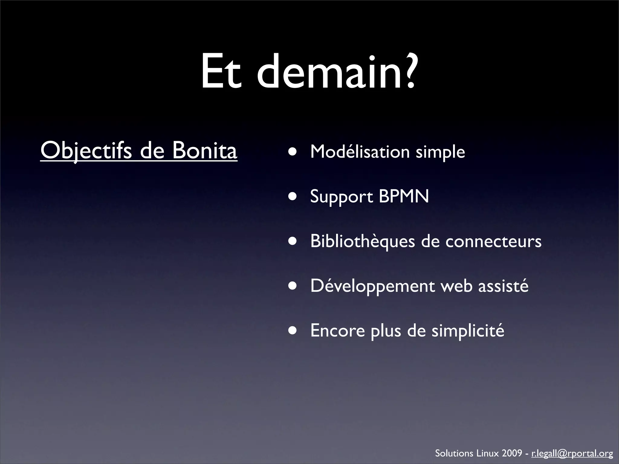 Génération d'applications web avec Bonita